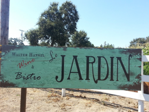 Walter Hansel Wine and Bistro, santa Rosa, California, wide-format printing, wood-lilke signs, digital printing, graphic design, 3D signs, garden signs, durable outdoor signs, AJ Printing and Graphics and Wine Country Signs 