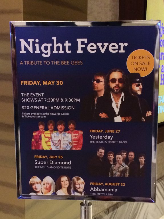 Graton Resort and Casino, Rohnert Park, California, event posters, foam posters, gator foam posters, pvc posters, vinyl signs, double sided signs, digital printing, substrate, durable signs, indoor signs