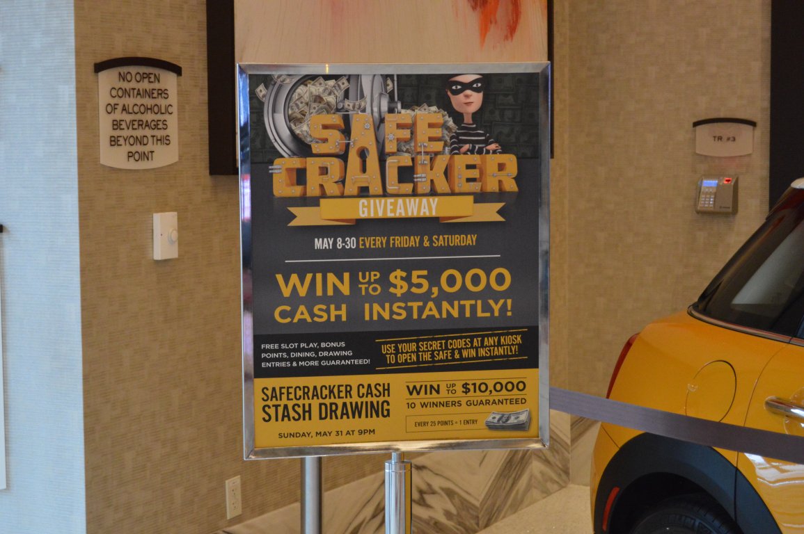 Graton Resort and Casino, Rohnert Park, California, single and double sided signs, posters, event posters, temporary signs, outdoor signs, indoor signs, digital printing, flatbed printing, AJ Printing and Graphics and Wine Country Signs, Santa Rosa, California 
